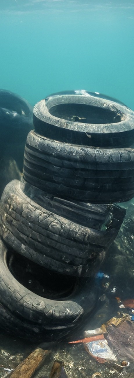 Ocean Rubber recycled material