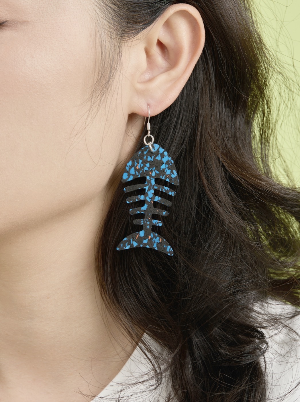Ocean Rubber Earrings