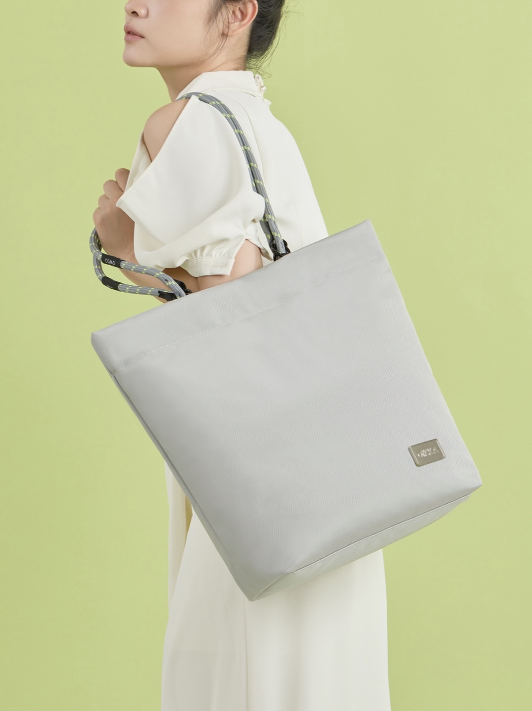 Ocean rPET Tote gray-green
